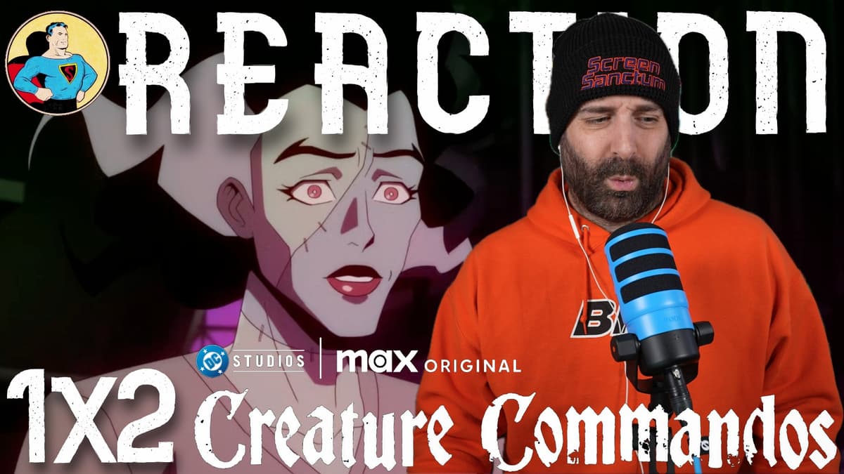 Creature Commandos 1x2 REACTION | "The Tourmaline Necklace"